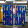 Tủ để nón , để dày bảo hộ cho các sưởng sửa chữa