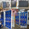 Các Mẫu tủ chuyên đựng đồ cá nhân, tủ để nón bảo hộ, tủ để dày dép
