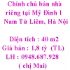 Chính chủ bán nhà riêng tại Mỹ Đình 1, Nam Từ Liêm, Hà Nội