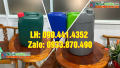 Thùng nhựa 25 lít đựng chất thải may mặc, can nhựa 30 lít vuông đựng hóa chất ngành công nghiệp