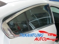 Nẹp viền khung kính inox cho xe kia k3 được nhập khẩu trực tiếp từ Đài Loan