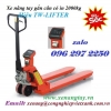 Xe nâng tay gắn cân có in 2000kg