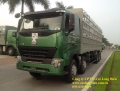 Xe sat xi, tải thùng 4 chân Howo 371, 375, A7 tại Long Biên, Hà Nội 2014, 2015