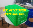 Sọt đựn rau củ, sọt dùng kho lạnh, sọt nhựa rỗng các loại sọt nhựa có đáy đặc