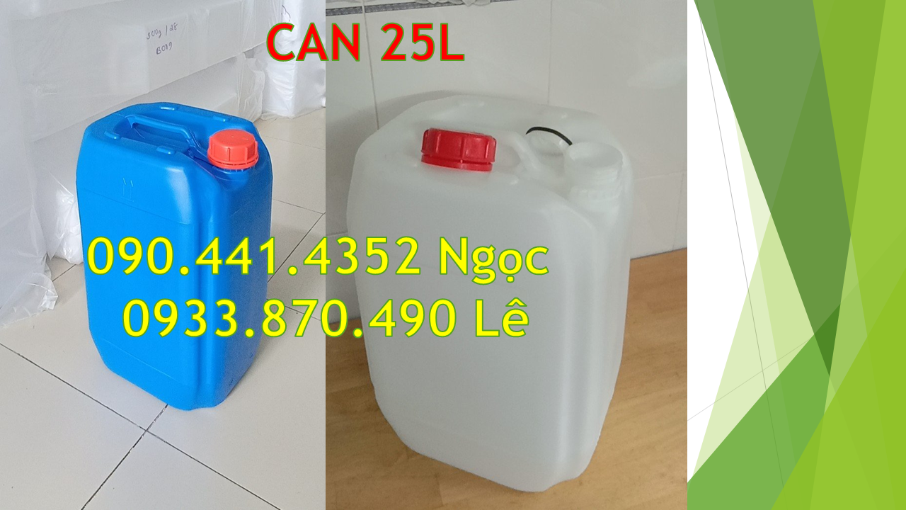 Sx can nhựa 10 lít vuông dày đựng axit, can nhựa 20 lít dày kháng hóa chất, can nhựa 25 lít đựng hóa chất chống cực tím