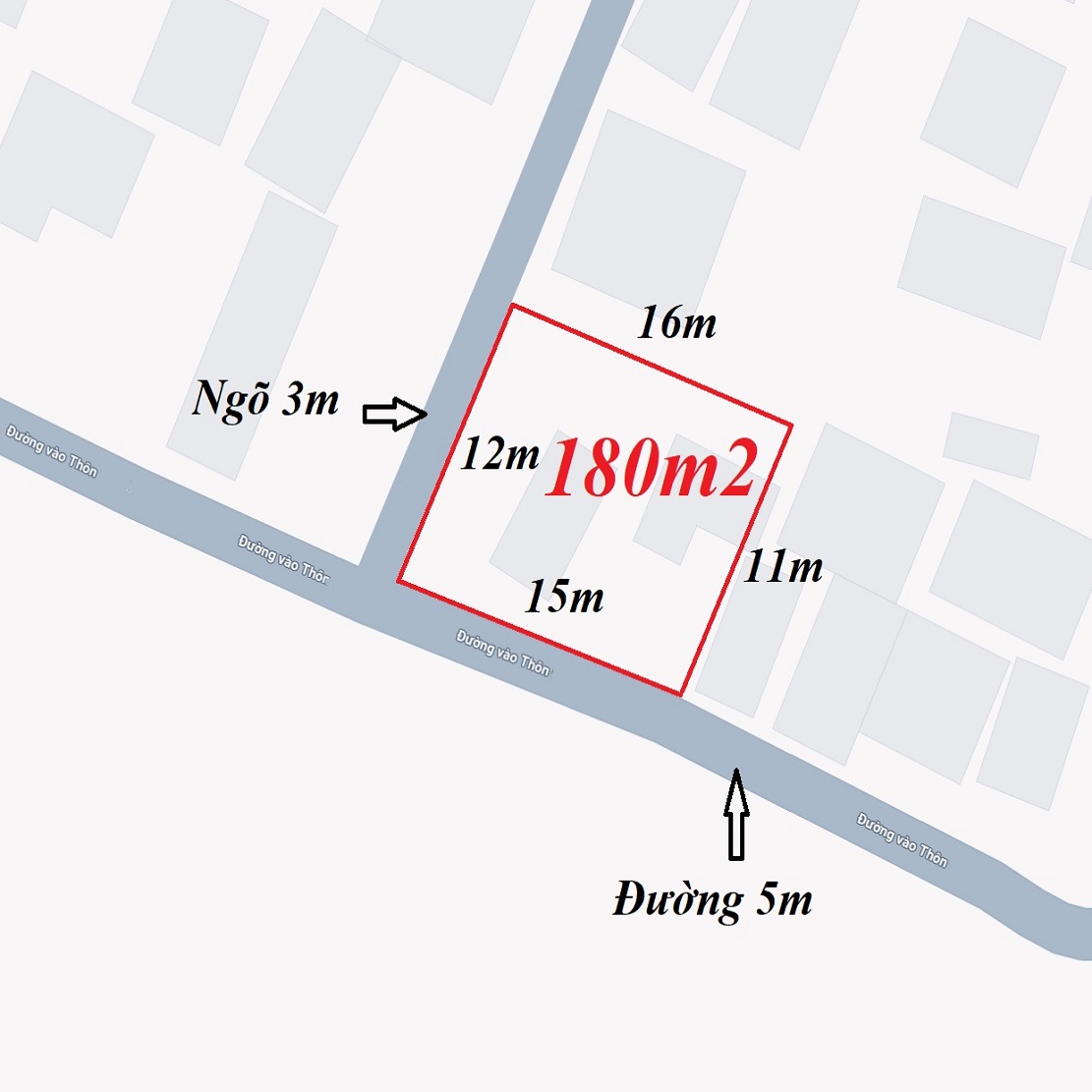 Đất xây biệt thự Thuận An, Hà Nội. 180m2, mt 15m, đường 5m view thoáng. 12 tỷ x. Lh 0989894845