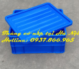 Thùng nhựa đặc nguyên sinh,  thùng đựng vật liệu cơ khí