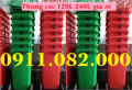 Cung cấp thùng rác phân loại 120 lít 240 lít giá rẻ tại vĩnh long- lh 0911082000