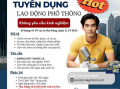 TUYỂN DỤNG LAO ĐỘNG PHỔ THÔNG