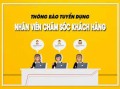 TUYỂN DỤNG NHÂN VIÊN SALE VÀ CHĂM SÓC KHÁCH HÀNG