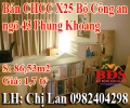 Bán căn hộ chung cư X25 Bộ Công an, ngõ 43 Phùng Khoang, quận Thanh Xuân, Hà Nội