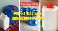 CAN NHỰA 20 LÍT ĐỰNG THUỐC TRỪ SÂU, CAN ĐỰNG 20 LÍT CHẤT LỎNG, CAN NHỰA 20 LÍT ĐỰNG VI SINH
