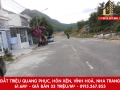 BÁN LÔ ĐẤT ĐƯỜNG TRIỆU QUANG PHỤC, HÒN XỆN, VĨNH HOÀ, NHA TRANG – 61.6M² - GIÁ 33 TRIỆU/M² - 0915.267.855