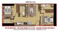 bán căn hộ 54,3 m2 tòa nhà 12 a,b,c kim văn kim lũ, giá rẻ
