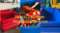 Thùng nhựa vuông 1000 lít, thùng nhựa 1200 lít làm bể bơi, thùng nhựa 1250L làm chậu cây di động