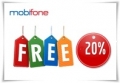 Khuyến mãi nạp tiền EZ tại cửa hàng MobiFone ngày 26/09/2018