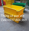 Tại Long Biên bán thùng đặc có quai sắt, thùng nhựa đặc, khay cơ khí