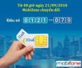Mobifone sẽ chuyển đổi đầu số 0121 về đầu số 079 vào ngày 21/9/2018