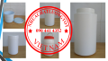 Hộp nhựa 0.5 ký đựng hóa chất dạng đặc, hủ nhựa 1 ký đựng thực phẩm, hộp nhựa 2 ký đựng ngũ cốc