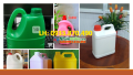 Can nhựa 5 lít vuông đựng hóa chất giãn nở, xì hơi, can nhựa 4 lít đựng nước rửa chén, dung dịch vệ sinh nhà cửa