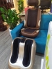 Combo ghế massage + máy massage chân Ayosun Hàn Quốc giá ưu đãi,máy mát xa toàn thân chính hãng