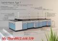 BÀN THÍ NGHIỆM TRUNG TÂM CAO CẤP CHỐNG HÓA CHẤT