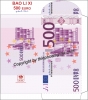 Bao lì xì 500 EURO phát tài - Thiệp Hoa Mỹ Việt
