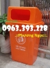 Thùng rác 90 Lít nắp hở, thùng rác nhựa HDPE, thùng rác công cộng