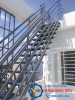 Làm cầu thang sắt ngoài trời