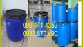 Thùng phuy nhựa 60 lít cũ có đựng hóa chất được không? công ty quận 12 bán thùng phuy nhựa 220 lít mới+ cũ giá tốt