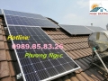 Combo điện hòa lưới 7.35kW 3 pha, lắp đặt hệ thống điện năng lượng mặt trời mái nhà