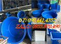 Thùng nhựa dung tích lớn 1000 lít vuông, thùng nhựa 2000 lít tròn nuôi cá, trồng rau sạch
