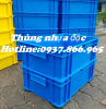 Hộp nhựa có nắp, bán thùng b4 tại Hà Nội, hộp nhựa đặc, thùng nhựa nắp kín