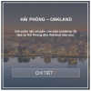 Giá cước vận tải biển Hải Phòng đến Oakland, USA