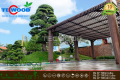 Pergola gỗ nhựa hay sắt bền hơn? Lời giải từ chuyên gia ngoại thất