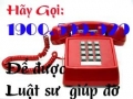 Tổng đài tư vấn pháp luật miễn phí: 1900.599.929