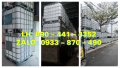 Téc nhựa 1 khối đựng nhớt, tank nhựa ibc 1000 lít đựng chất thải nhà máy, bồn nhựa 1000L đựng nước công trình
