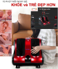 Máy massage chân hồng ngoại Haera HA3D sử dụng công nghệ massage xoa bóp hiện đại của Nhật Bản