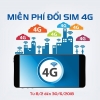 Miễn phí đổi sim 4G Mobifone năm 2018