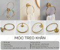 Móc Treo Khăn - Điểm Nhấn Tinh Tế Cho Phòng Tắm Hiện Đại