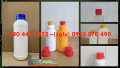 Bình nhựa 1 lít đựng hóa chất lưu kho, chai nhựa 0.5 lít dày đựng hóa chất di chuyển