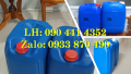 Thùng nhựa 20 lít đựng chất phụ gia, can nhựa 22 lít đựng chất phụ trợ ngành dệt may, can nhựa vuông 25 lít