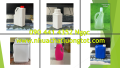 Can nhựa 5 lít đựng giấm, can nhựa 2 lít đựng dầu đậu nành, can nhựa 1 lít đựng nước tẩy rửa đa năng