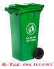 nhà sản xuất thùng rác công nghiệp, bán sỉ thùng rác nhựa 240 lít, thùng đựng rác 660l