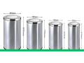 Thùng rác inox nắp lật xoay – Giải pháp tiện lợi cho văn phòng