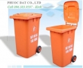 thùng rác nhựa đựng rác thải sinh hoạt, thùng rác 240 lít, thùng rác con thú giá rẻ