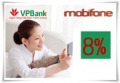 Ưu đãi cho thuê bao trả sau thanh toán cước bằng thẻ MobiFone-VPBank