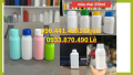 Chai nhựa 1 lít đựng hóa chất ngành dầu khí, chai 500ml đựng hóa chất ngành xây dựng