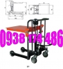 Xe nâng tay cao mini 400kg, xe nâng hàng thủy lực tại hcm