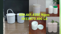 Hủ nhựa 100gr đựng hoá chất dạng bột, hộp nhựa 250g đựng keo dán giấy, hủ nhựa 0.5 ký đựng sáp hương